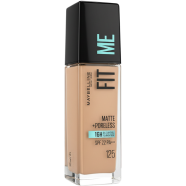 Maybelline Fit Me Matte Poreless Foundation Nude Beige 125 image