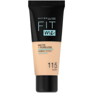 Maybelline Fit Me Matte and Poreless Foundation 115 Ivory image