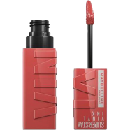 Maybelline Super Stay Vinyl Ink Long-Wear Liquid Lipstick (15-PEACHY) 4.2 ml image