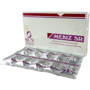 Mebiz Sr 200 mg Capsule 10's Strip image