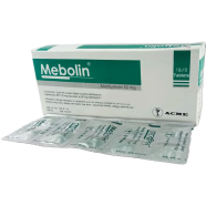 Mebolin 50 mg Tablet 10's Strip image