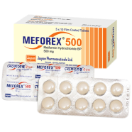 Meforex 500 mg Tablet 10'S Strip image