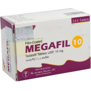 Megafil 10 mg Tablet 4's Strip image