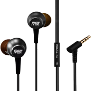 Megastar M8 Wired Headphone - Black