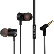 Megastar Wired Headphone-Black - M10 