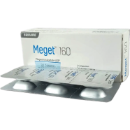 Meget 160 mg Tablet 6's Strip image