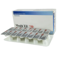 Meglu ER 750 mg Tablet 10's strip image