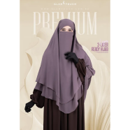 Glam Touch Meher 3 Layer Ready Hijab image