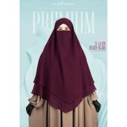 Glam Touch Meher 3 Layer Ready Hijab | image