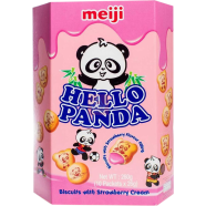 Meiji Hello Panda Strawberry - 260 gm