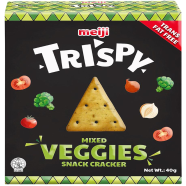 Meiji Trispy Biscuits Veggies/Cheese 40gm