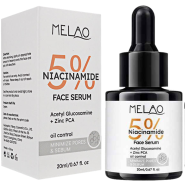 Melao 5 Percent Balancing B3 Facial Serum For Acne, Tone, Texture Brightening Hydrating Niacinamide Whitening 20ml image