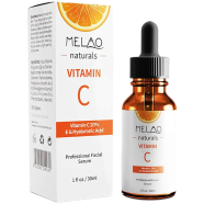 Melao Natural Vitamin C Serum For Face Organic Anti Aging Topical Facial Serum 30ml image