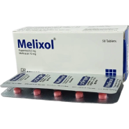 Melixol 0.5 mg, 10 mg Tablet 10's Strip image