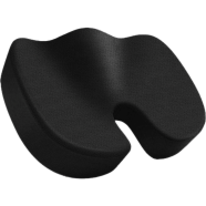 Memory Foam Coccyx Seat Cushion for Tailbone, Sciatica, Lower Back Pain Relief Hip Support Pillow Contoured Cushion for Office/Home Chair, Wheelchair (Multicolor) image