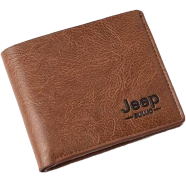 Men Jeep Wallet with Coin Bag Small Money Purses New Design image