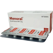 Menoral 5 mg Tablet 10's Strip image