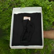 Men’s Luxury Emirati Kandura Thobe – Black image