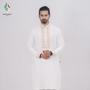 Men’s Magnificent White Imperial Glow Panjabi image