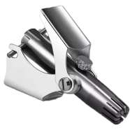 Men's Nose Hair Trimmer Stainless Steel Manual Trimmer Suitable For Nose Hair Razor Washable Portable Nose Hair Trimmer image