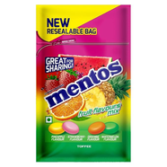 Mentos Candy Fruit Flavour Mix 108gm image