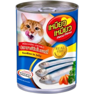 Meow Meow Cat Can Food - Sardine In Jelly 400g | Cat Wet Food image