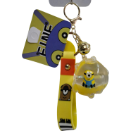 Merantu Keychain Minion for Kids, Cute Silicone Keyring Accessories for Girls and Boys image