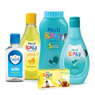 Meril Baby Daily care essential gift pack icon