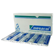 Mesacol 400 mg Tablet 10's strip image