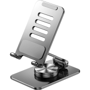 Metal 360° Rotating Stand Adjustable Foldable Cell Phone Stand image