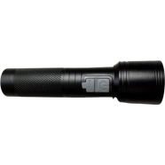 Metal Body High Power Rechargeable 3 Modes Zoomable Outdoor Riding Torch Light With Box image