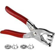 Metal Hand Press Snap Button Pliers Kit With 100 Buttons icon