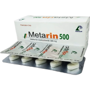 Metarin 500 mg Tablet 10's Strip image