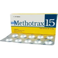 Methotrax 15 mg 10's Strip Tablet image