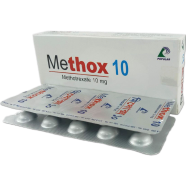 Methox 10 mg Tablet 10's strip image