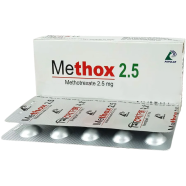 Methox 2.5mg Tablet 10's Strip image