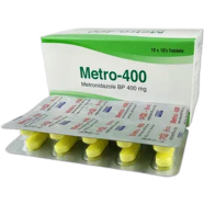 Metrion 400 mg Tablet-10's Strip image