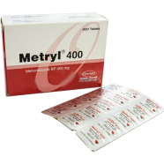 Metryl 400 mg - 10's Strip Tablet icon