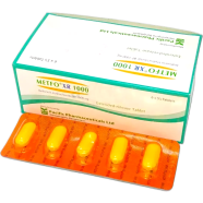 Metsa XR 1000 mg Tablet 6's strip image