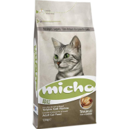 Micho Adult Dry Cat Food Rich In Chicken 1.5kg image