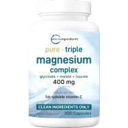 Micro Ingredients Pure Triple Magnesium Complex Capsules 300Pcs image