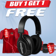 Microlab Outlander Headphone (Black) (Buy 1 Get 1 Couple Mug / Couple Jersey) FREE image