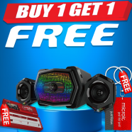 Microlab U220BT 2.1 Multimedia RGB USB Gaming Speaker (Buy 1 Get 1 Couple Pen / Couple Key Ring) FREE image