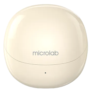 Microlab Wisepods 20 TWS Bluetooth Earbuds Cream Color image