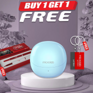 Microlab Wisepods 20 TWS Bluetooth Earbuds Blue (Buy 1 Get 1 Couple Pen / Couple Key Ring) FREE image