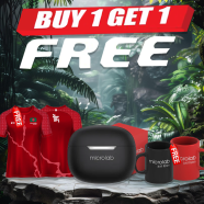 Microlab Wisepods 30 TWS Bluetooth Earbuds Black (Buy 1 Get 1 Couple Mug / Couple Jersey) FREE image
