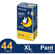 Miffy Pant system Night Baby Diaper (XL Size) (44Pcs) image