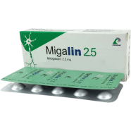 Migalin 2.5mg Tablet 10's Strip image