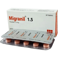 Migranil 1.5 mg Tablet 10's Strip image