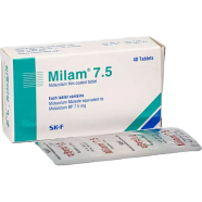 Milam 7.5 mg Tablet 10's Strip icon
